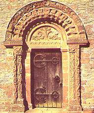 Kilpeck church door